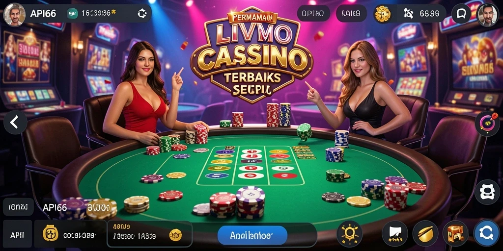 Tampilan luar biasa dari permainan Live Casino API66.