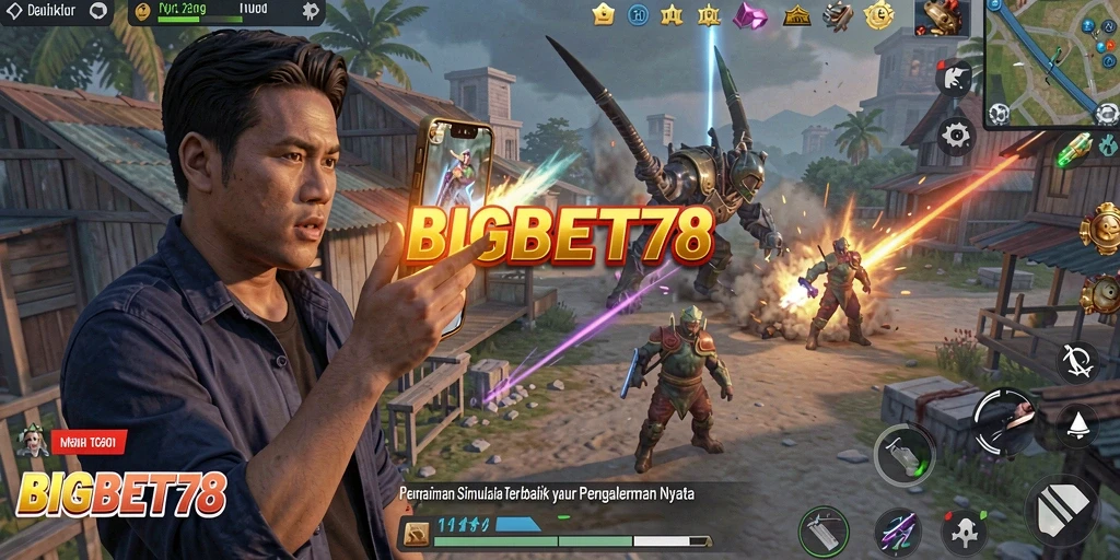 Tampilan menawan dari gameplay BIGBET78 yang mendalam dan interaktif.