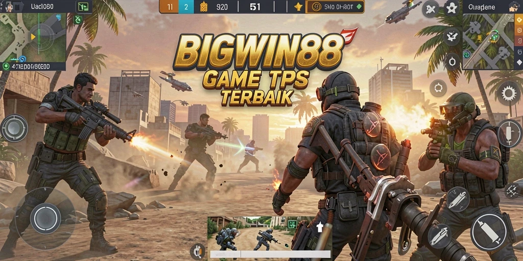 Screenshot gameplay BIGWIN88 menampilkan aksi intens dan grafis yang menakjubkan.