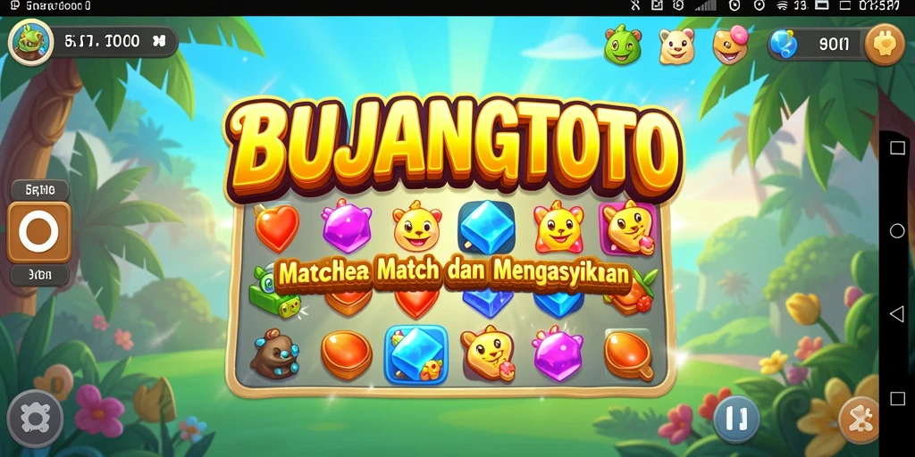 Tampilan gameplay seru dalam BUJANGTOTO yang memikat.