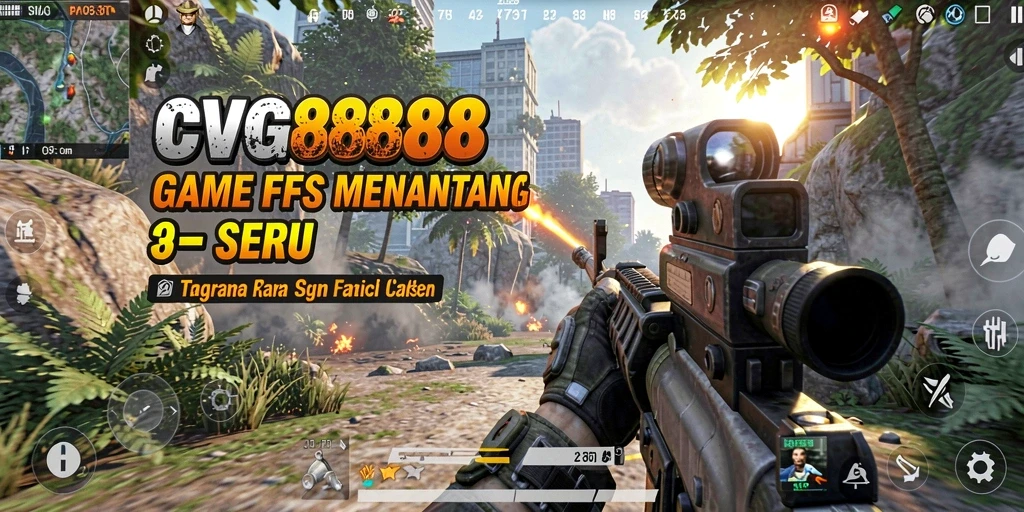 Tampilan gameplay <strong>CVG8888</strong> yang menegangkan dan penuh aksi.