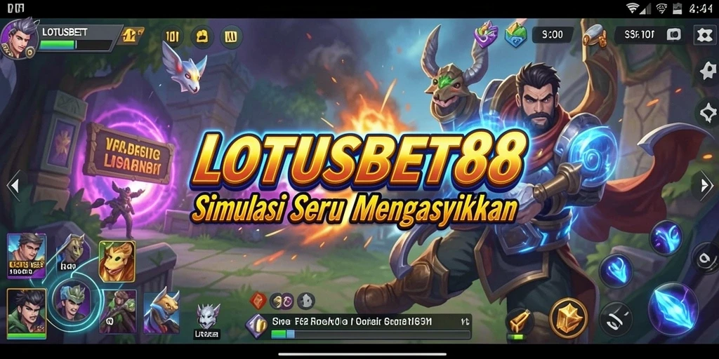 Tampilan gameplay LOTUSBET88 yang menarik dan interaktif.
