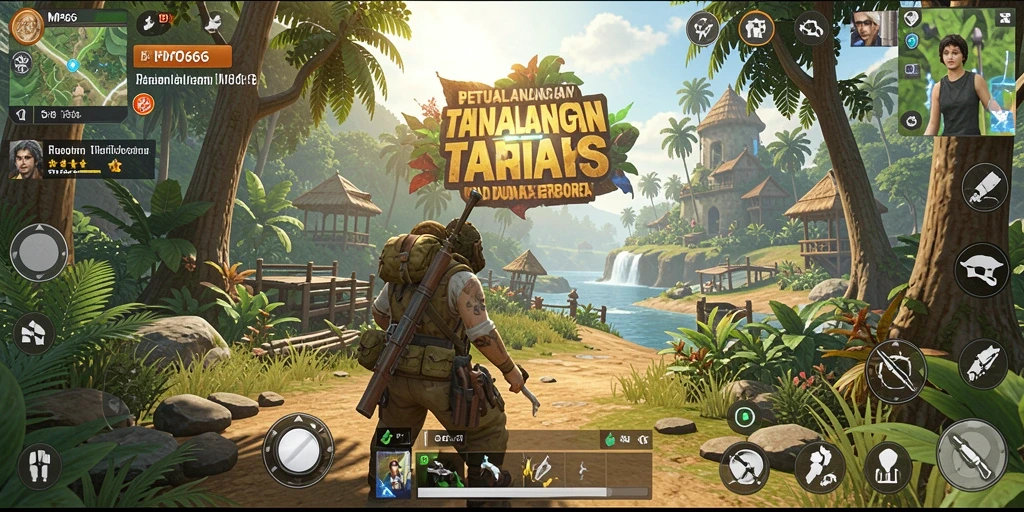 Tampilan gameplay MPO666 yang memukau dalam dunia terbuka.