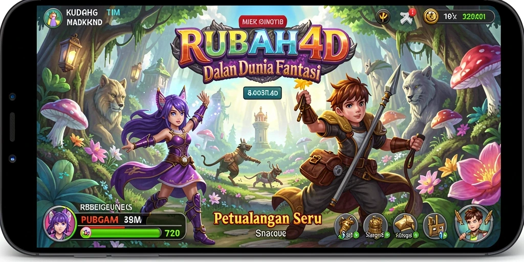Tampilan gameplay RUBAH4D yang menakjubkan dalam dunia petualangan.