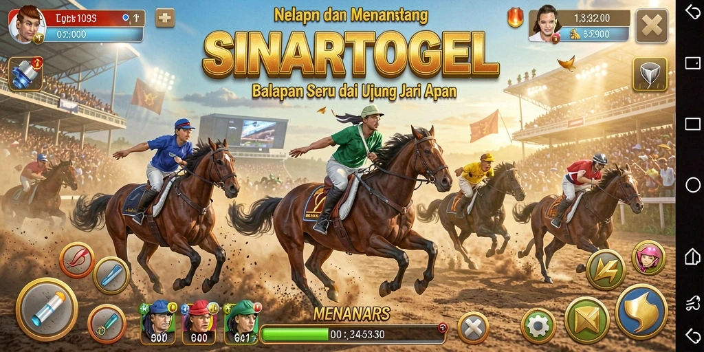 Tampilan gameplay seru dan menegangkan di SINARTOGEL.