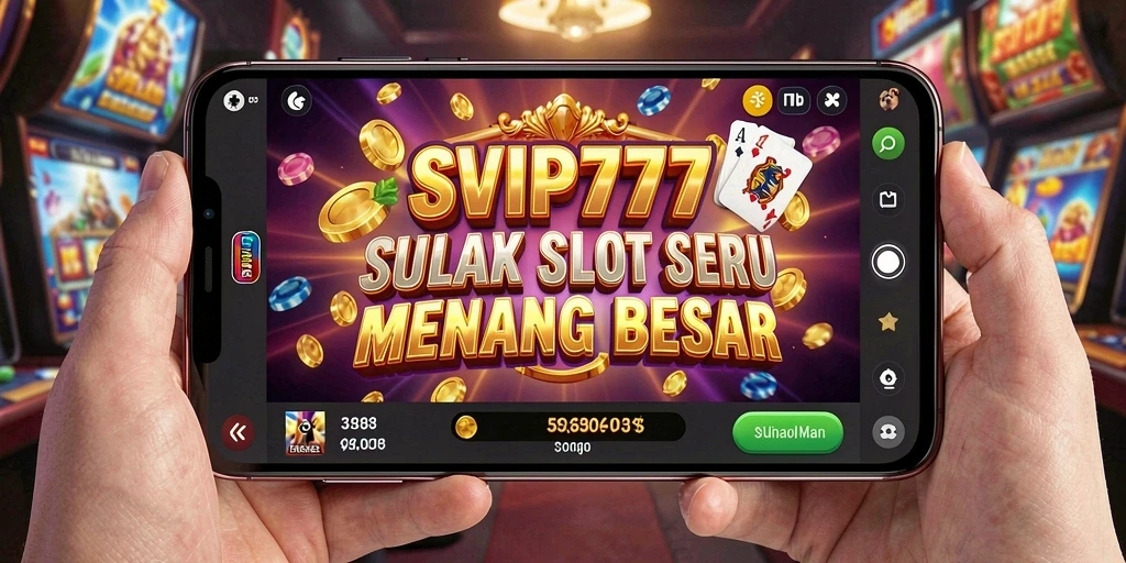 Screenshot SVIP777 menampilkan gameplay slot yang menarik dan interaktif.