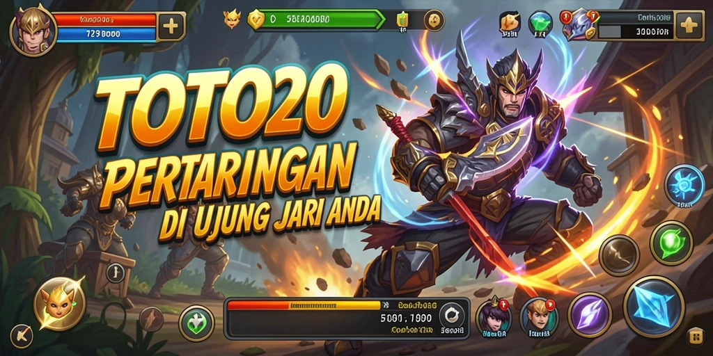 Tampilan gameplay TOTO20 yang intens dan menegangkan.